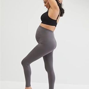 Motherhood Maternity Women's Seamless Over The Belly Compression Comfort…